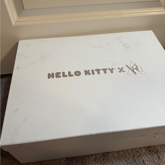 YRU White and Blue Multi-Strap Platform Boots - Picture 6 of 6